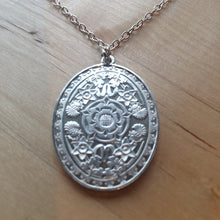 Franklin mint sterling silver Silver Jubilee Pendant & 48cm Silver Chain