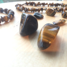 Tigers Eye Bracelet, Necklace and Stones