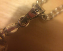 Italian Silver 925 Tortoise Necklace and Silver Italy 925 Silver Chain 46cm