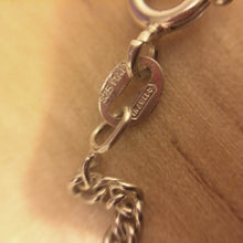 Italian Silver 925 Tortoise Necklace and Silver Italy 925 Silver Chain 46cm
