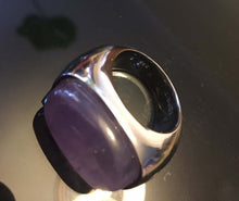 HUGE Esprit 925 Silver Amethyst ring