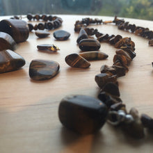 Tigers Eye Bracelet, Necklace and Stones