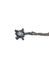 Italian Silver 925 Tortoise Necklace and Silver Italy 925 Silver Chain 46cm